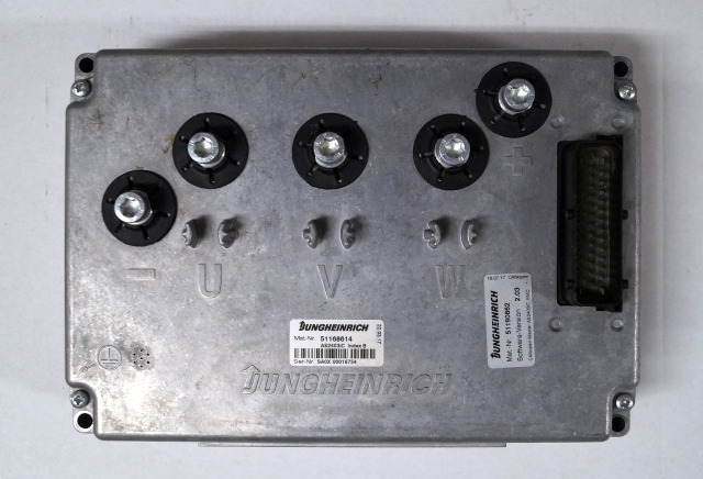 Jungheinrich 51168614 | Rij regeling Drive controller complete with internal cha - Riadiaca jednotka pre Manipulačná technika: obrázok 1 Jungheinrich 51168614 | Rij regeling Drive controller complete with internal cha - Riadiaca jednotka pre Manipulačná technika: obrázok 1