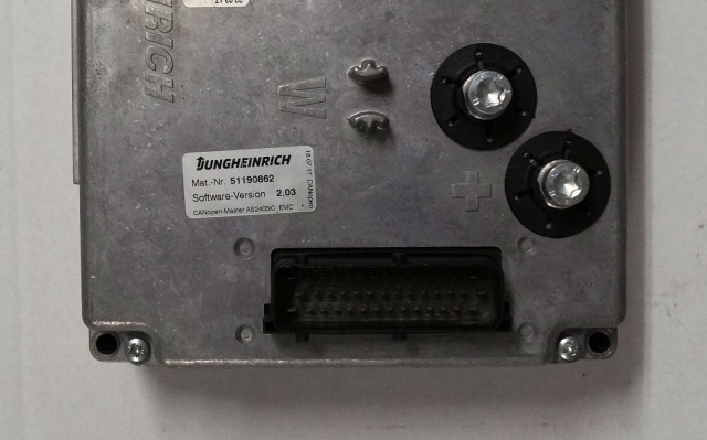 Jungheinrich 51168614 | Rij regeling Drive controller complete with internal cha - Riadiaca jednotka pre Manipulačná technika: obrázok 2 Jungheinrich 51168614 | Rij regeling Drive controller complete with internal cha - Riadiaca jednotka pre Manipulačná technika: obrázok 2