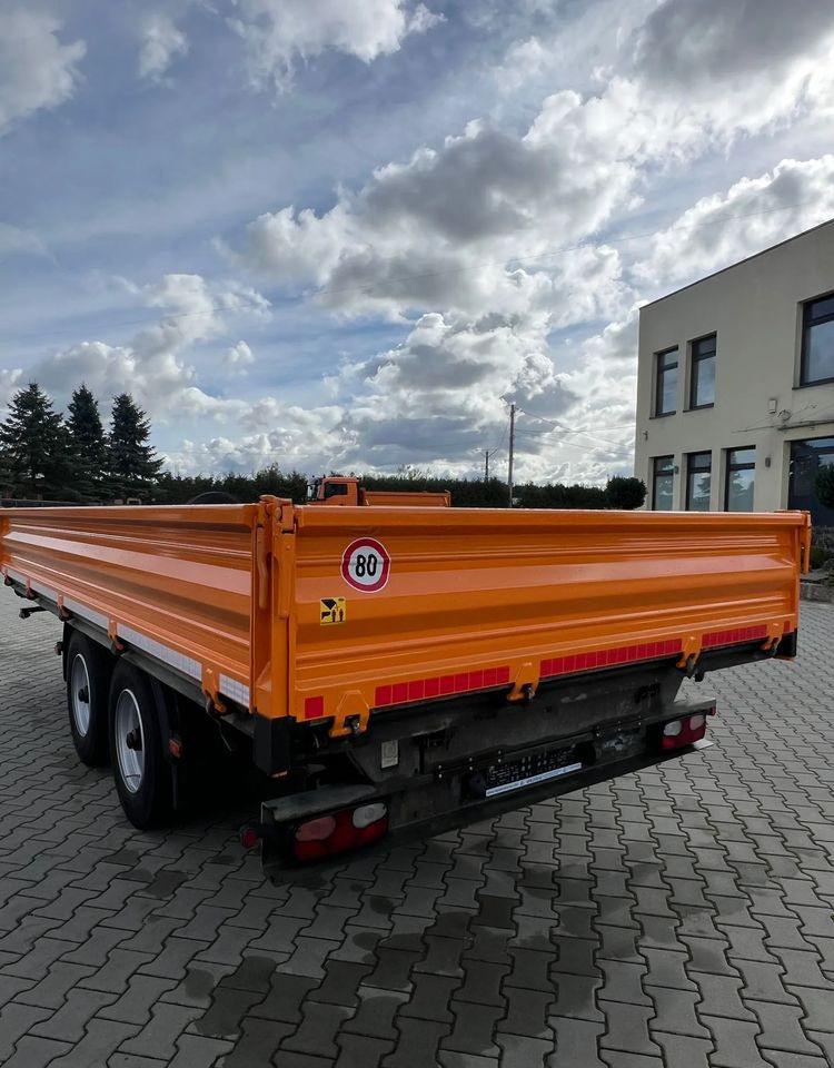 Humbaur Tandem | Wywrotka trójstronna | 9 990 kg DMC | 2013 | Zawieszenie resor | - Náves sklápěcí: obrázok 4 Humbaur Tandem | Wywrotka trójstronna | 9 990 kg DMC | 2013 | Zawieszenie resor | - Náves sklápěcí: obrázok 4