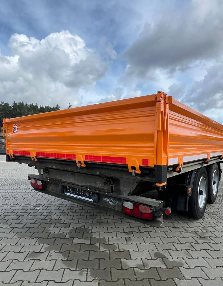 Humbaur Tandem | Wywrotka trójstronna | 9 990 kg DMC | 2013 | Zawieszenie resor | - Náves sklápěcí: obrázok 5 Humbaur Tandem | Wywrotka trójstronna | 9 990 kg DMC | 2013 | Zawieszenie resor | - Náves sklápěcí: obrázok 5