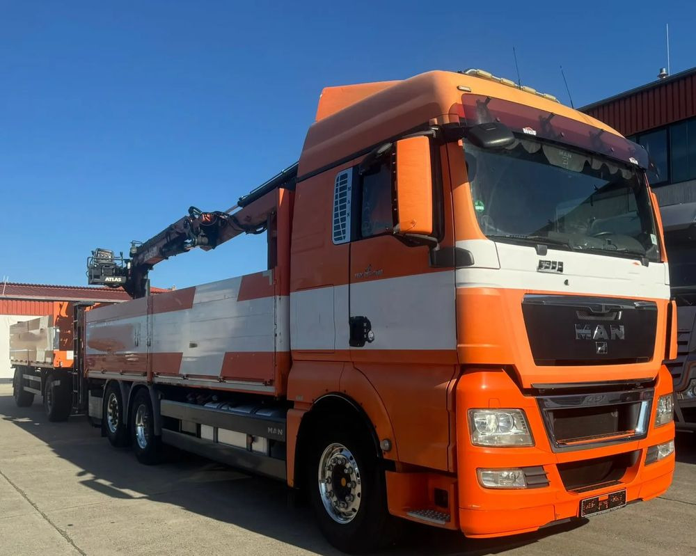 Leasing  MAN TGX 26.480 • HDS Atlas 145.2 •Oś podnoszona i skrętna 426 tys. km - Zestaw z przyczepą Schwarzmüller Oś przednia – resory piórowe, tylna – pneumatyka • MAN TGX 26.480 • HDS Atlas 145.2 •Oś podnoszona i skrętna 426 tys. km - Zestaw z przyczepą Schwarzmüller Oś przednia – resory piórowe, tylna – pneumatyka •: obrázok 7