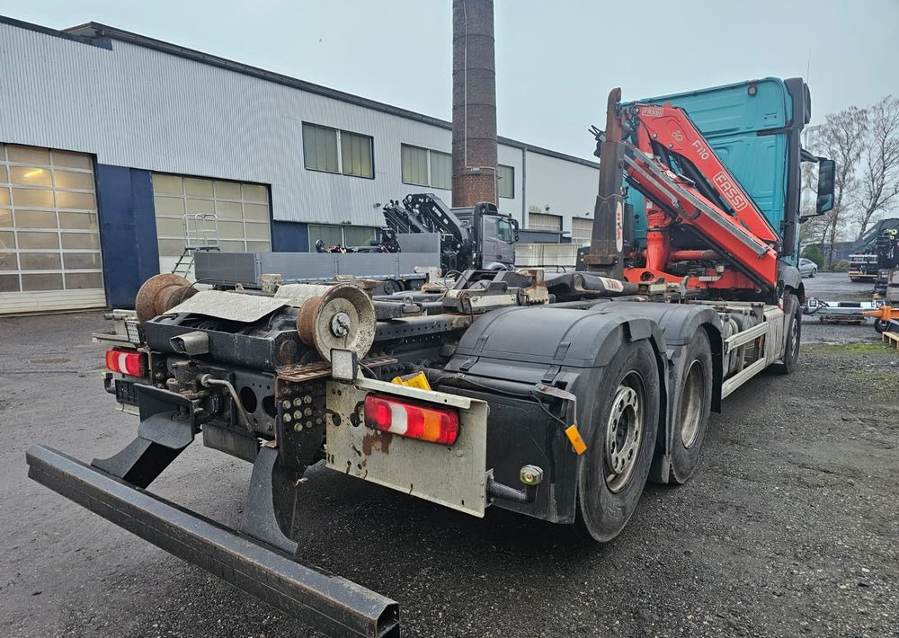Mercedes-Benz Actros 2543• Euro 6 • 6x2 • HAKOWIEC HYVA 20.53 S • Żuraw FASSI F110M • NOWY Silnik!-Przebieg po wymianie silnika: 124.000 km - Hákový nosič kontajnerov, Auto s hydraulickou rukou: obrázok 2 Mercedes-Benz Actros 2543• Euro 6 • 6x2 • HAKOWIEC HYVA 20.53 S • Żuraw FASSI F110M • NOWY Silnik!-Przebieg po wymianie silnika: 124.000 km - Hákový nosič kontajnerov, Auto s hydraulickou rukou: obrázok 2