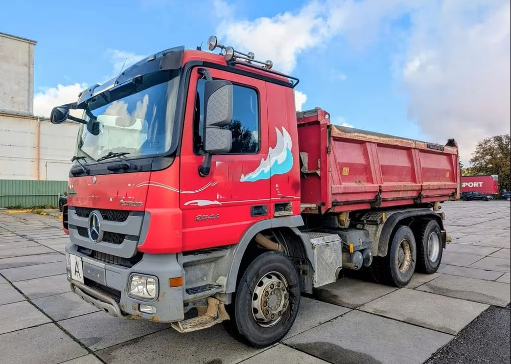 Mercedes-Benz Actros 2644 EPS |Wywrotka 3-stronna Meiller Bordmatik | 6x4 | Euro 5 | Plandeka rolowana - Sklápač: obrázok 1 Mercedes-Benz Actros 2644 EPS |Wywrotka 3-stronna Meiller Bordmatik | 6x4 | Euro 5 | Plandeka rolowana - Sklápač: obrázok 1