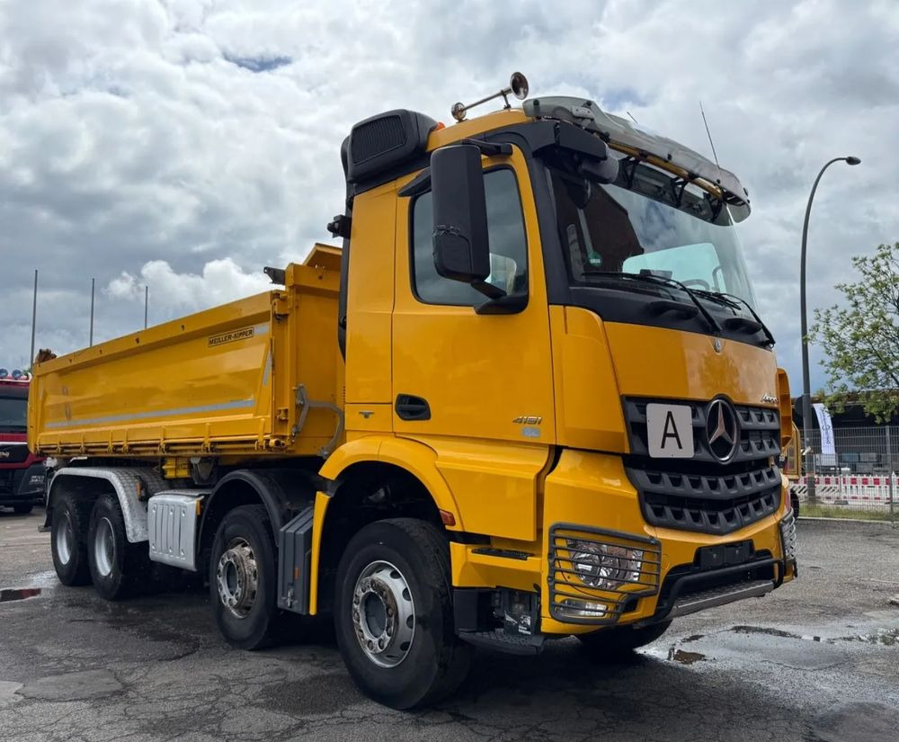 Mercedes-Benz Arocs 4151 8x4 • Retarder • Meiller Bordmatik • Euro 6c - Sklápač: obrázok 4 Mercedes-Benz Arocs 4151 8x4 • Retarder • Meiller Bordmatik • Euro 6c - Sklápač: obrázok 4