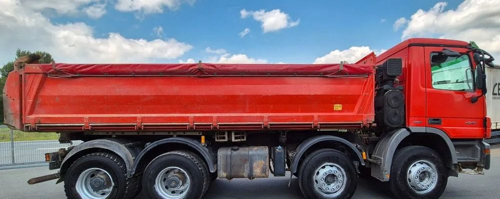 Mercedes-Benz Mercedes-Benz ACTROS 4141 Wywrotka 8x4 | Euro 5 | 408 KM | 337 798 km | 2010 - Sklápač: obrázok 4 Mercedes-Benz Mercedes-Benz ACTROS 4141 Wywrotka 8x4 | Euro 5 | 408 KM | 337 798 km | 2010 - Sklápač: obrázok 4
