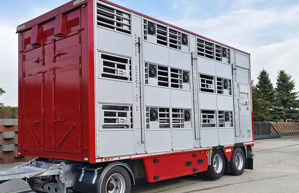 Pezzaioli RBA 32/TRZYOSIOWA PRZYCZEPA-2XBYDŁO,3X TRZODA - Príves na přepravu zvířat: obrázok 2 Pezzaioli RBA 32/TRZYOSIOWA PRZYCZEPA-2XBYDŁO,3X TRZODA - Príves na přepravu zvířat: obrázok 2