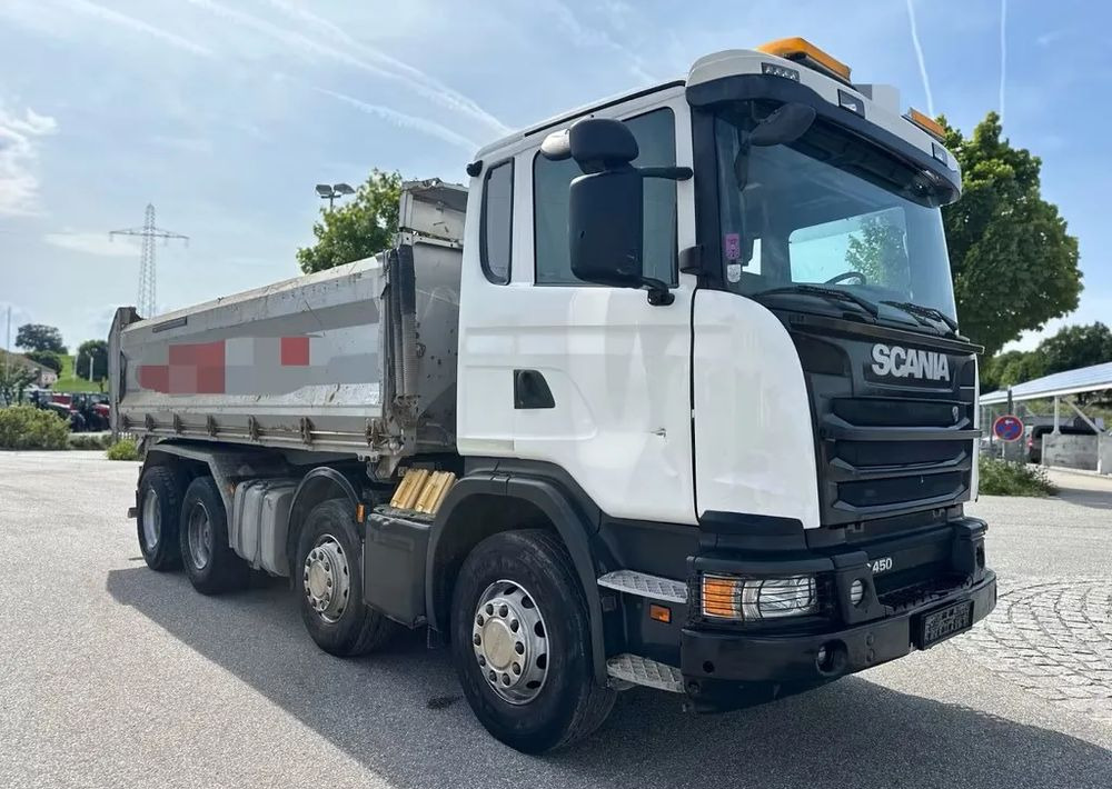 Scania G450 8x4 / Trójstronna Wywrotka / 1. właściciel / 2016 / Półautomat/Bordmatik - Sklápač: obrázok 1 Scania G450 8x4 / Trójstronna Wywrotka / 1. właściciel / 2016 / Półautomat/Bordmatik - Sklápač: obrázok 1