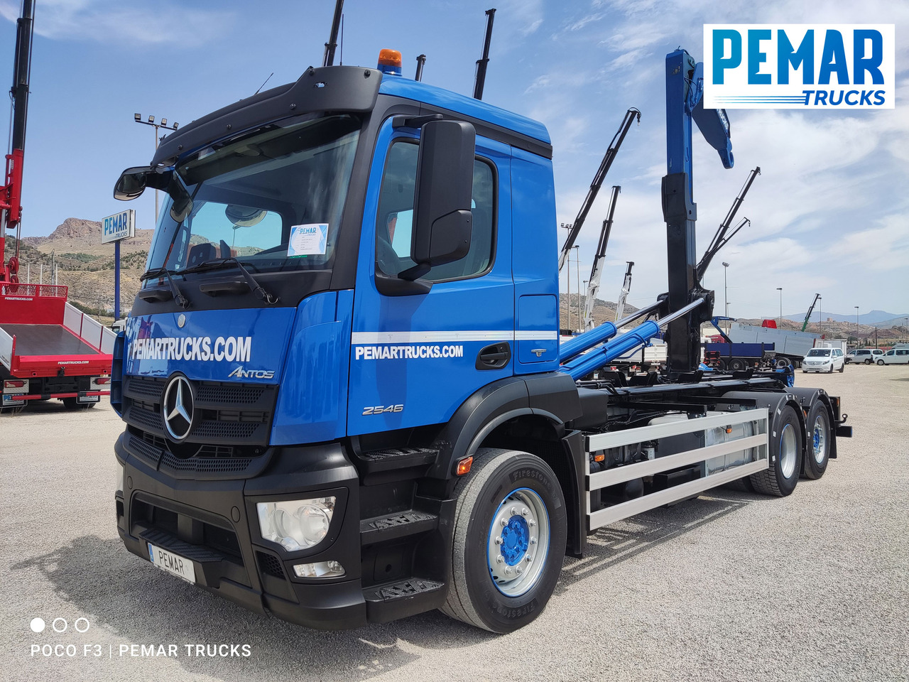 MERCEDES-BENZ ANTOS 2546 6X2 MULTILIFT - Kontejnérový podvozek/ Výměnná nástavba: obrázok 1 MERCEDES-BENZ ANTOS 2546 6X2 MULTILIFT - Kontejnérový podvozek/ Výměnná nástavba: obrázok 1