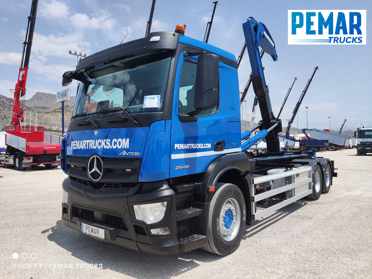 MERCEDES-BENZ ANTOS 2546 6X2 MULTILIFT - Kontejnérový podvozek/ Výměnná nástavba: obrázok 1 MERCEDES-BENZ ANTOS 2546 6X2 MULTILIFT - Kontejnérový podvozek/ Výměnná nástavba: obrázok 1