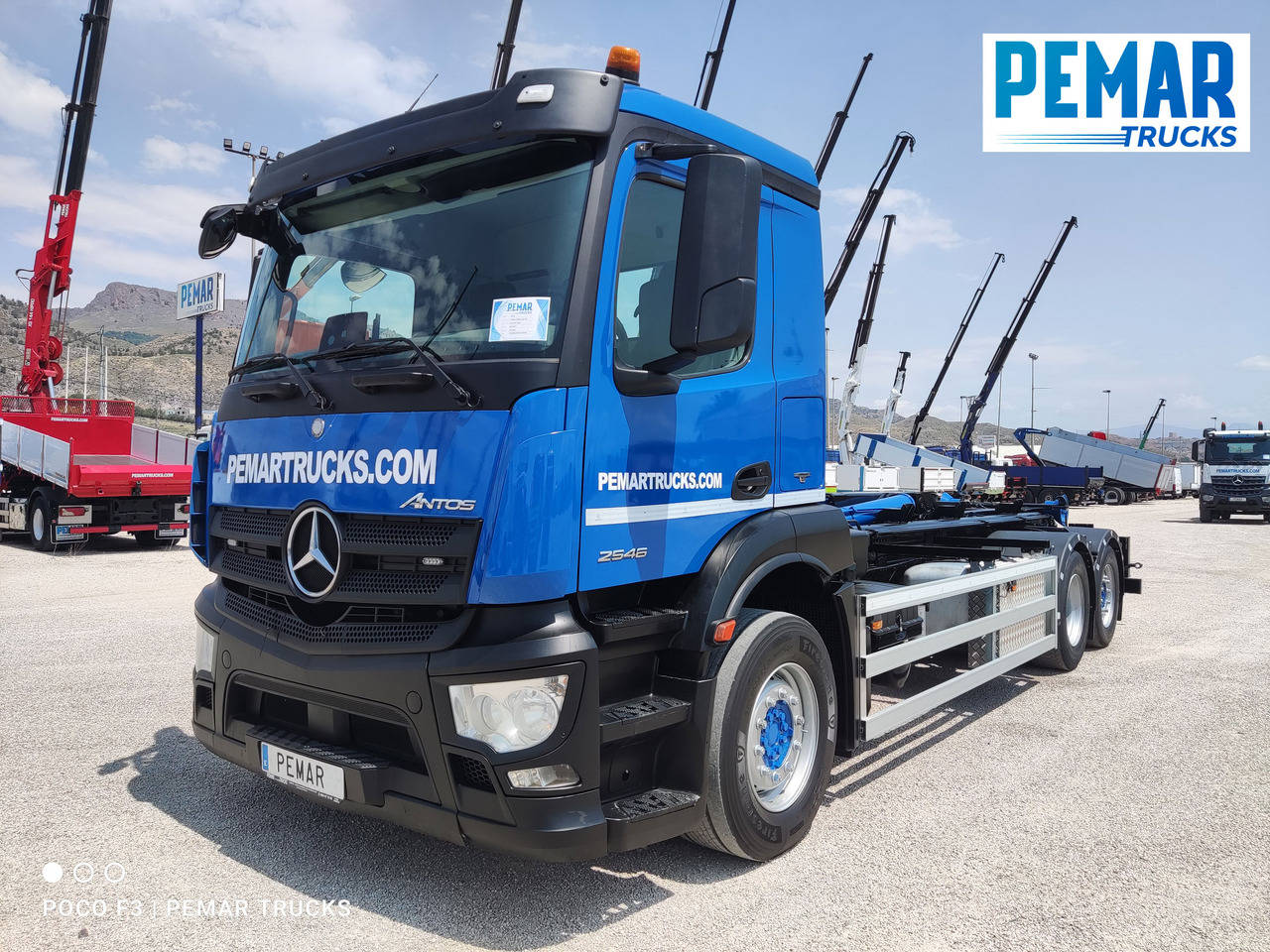 MERCEDES-BENZ ANTOS 2546 6X2 MULTILIFT - Kontejnérový podvozek/ Výměnná nástavba: obrázok 2 MERCEDES-BENZ ANTOS 2546 6X2 MULTILIFT - Kontejnérový podvozek/ Výměnná nástavba: obrázok 2