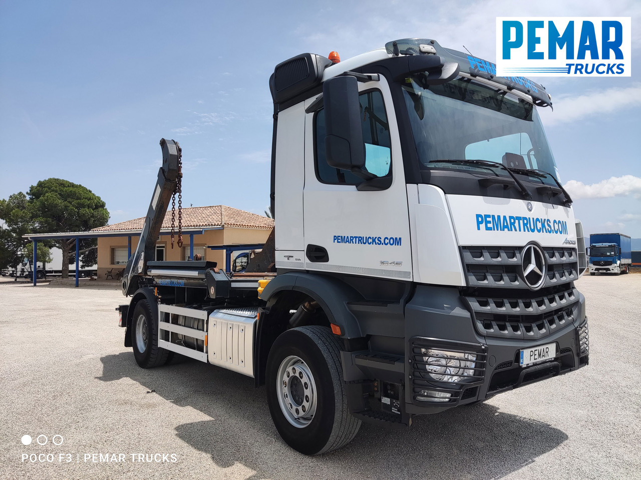 MERCEDES-BENZ AROCS 1845 PORTACONTENEDOR CADENA - Ramenový nosič kontajnerov: obrázok 4 MERCEDES-BENZ AROCS 1845 PORTACONTENEDOR CADENA - Ramenový nosič kontajnerov: obrázok 4
