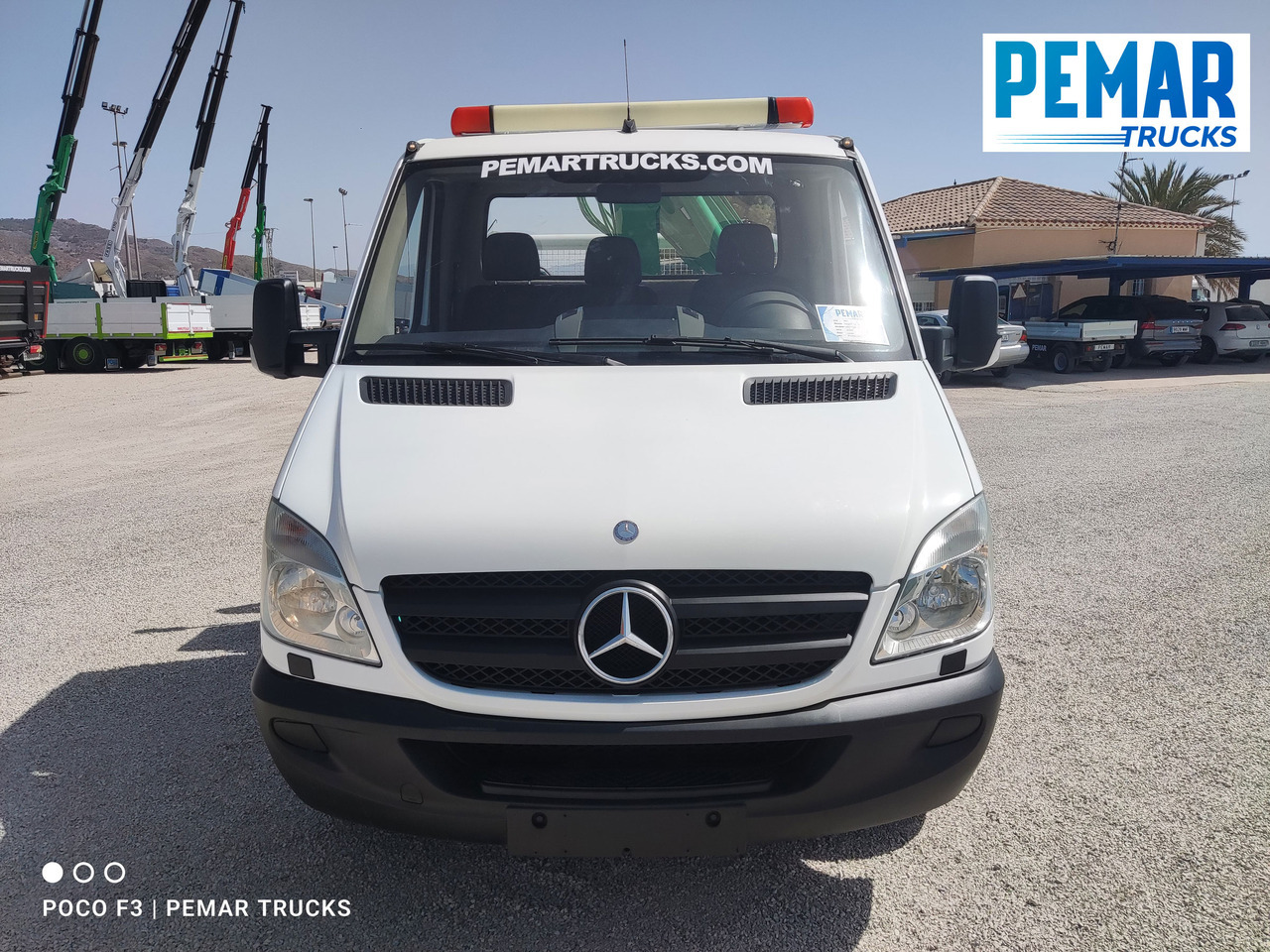 MERCEDES-BENZ SPRINTER 515 CDI GRUA CAJA FIJA 150 CV - Valníkový/ Plošinový nákladný automobil, Auto s hydraulickou rukou: obrázok 2 MERCEDES-BENZ SPRINTER 515 CDI GRUA CAJA FIJA 150 CV - Valníkový/ Plošinový nákladný automobil, Auto s hydraulickou rukou: obrázok 2