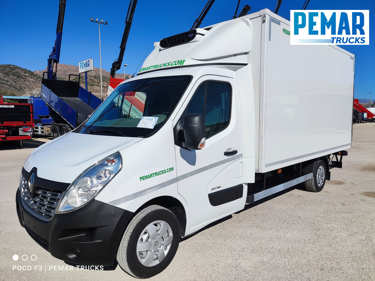 RENAULT MASTER 165 DCI FRIGORIFICO 3.5t EURO 6 - Chladiarenská dodávka: obrázok 1 RENAULT MASTER 165 DCI FRIGORIFICO 3.5t EURO 6 - Chladiarenská dodávka: obrázok 1