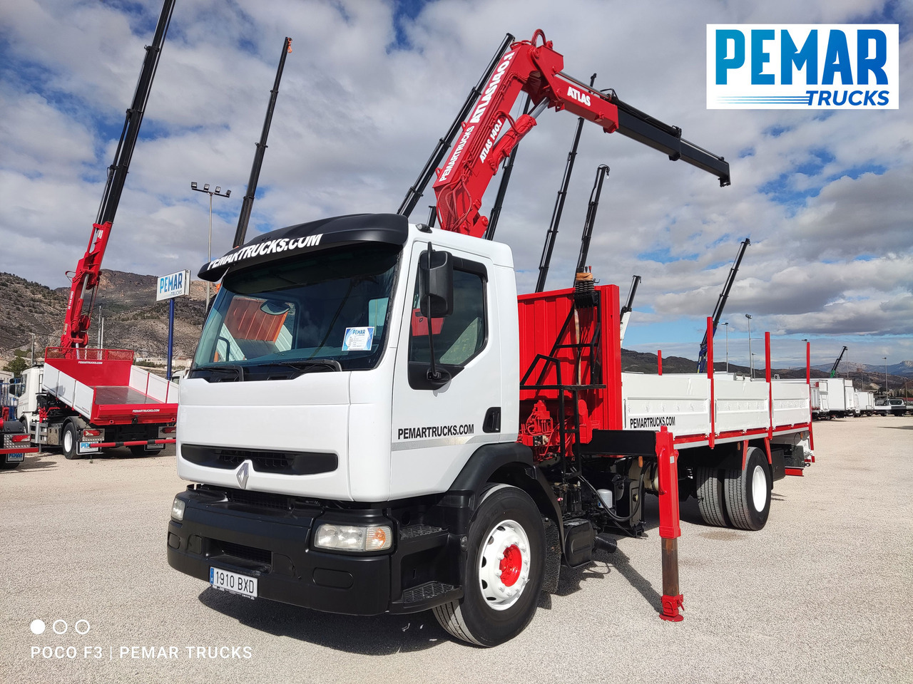 RENAULT PREMIUM 270 DCI GRUA CAJA FIJA - Auto s hydraulickou rukou: obrázok 1 RENAULT PREMIUM 270 DCI GRUA CAJA FIJA - Auto s hydraulickou rukou: obrázok 1