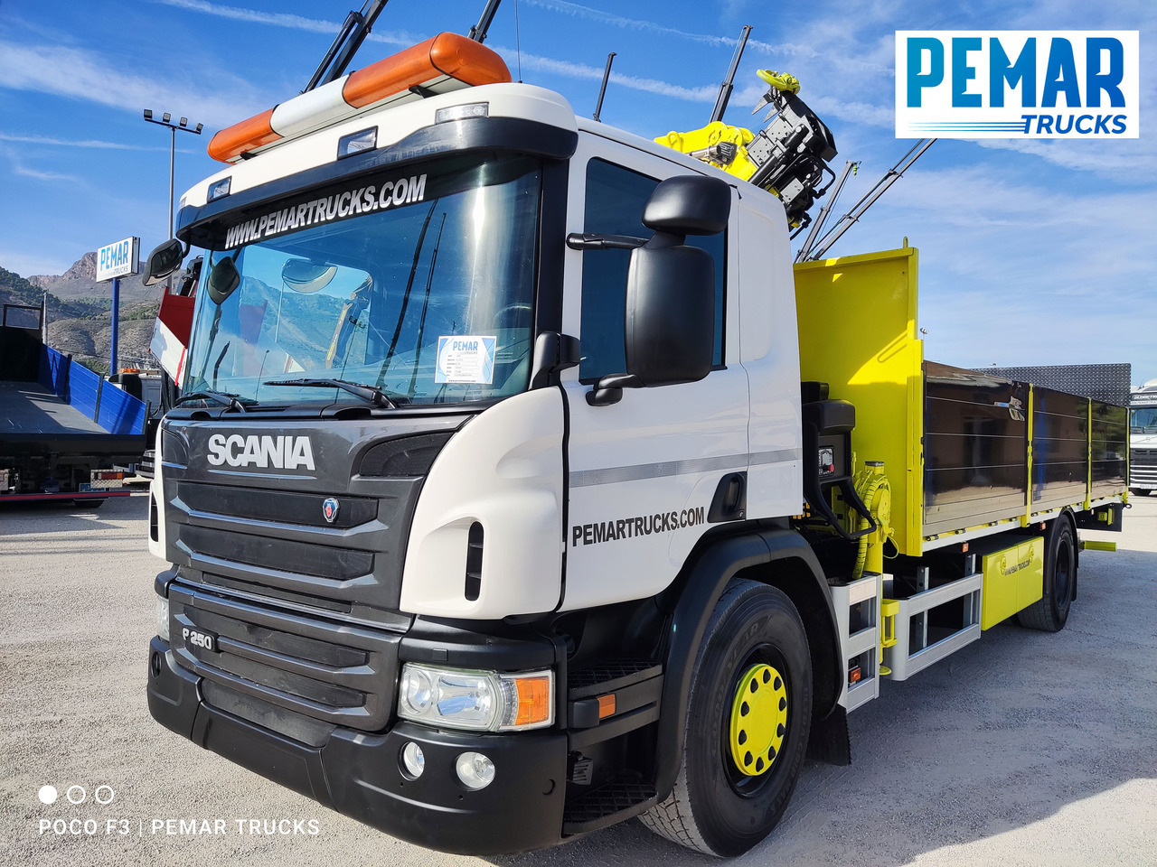 SCANIA P 250 GRUA CAJA FIJA - Auto s hydraulickou rukou: obrázok 2 SCANIA P 250 GRUA CAJA FIJA - Auto s hydraulickou rukou: obrázok 2