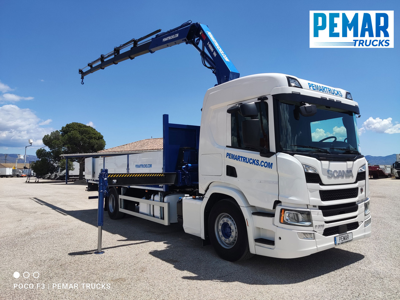 SCANIA P 370 GRUA CAJA FIJA 18T - Auto s hydraulickou rukou: obrázok 3 SCANIA P 370 GRUA CAJA FIJA 18T - Auto s hydraulickou rukou: obrázok 3