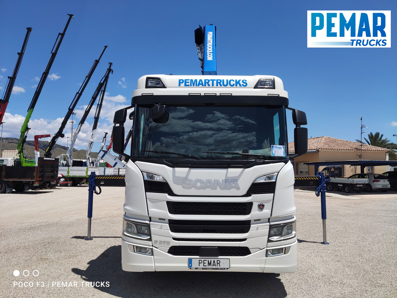 SCANIA P 370 GRUA CAJA FIJA 18T - Auto s hydraulickou rukou: obrázok 2 SCANIA P 370 GRUA CAJA FIJA 18T - Auto s hydraulickou rukou: obrázok 2