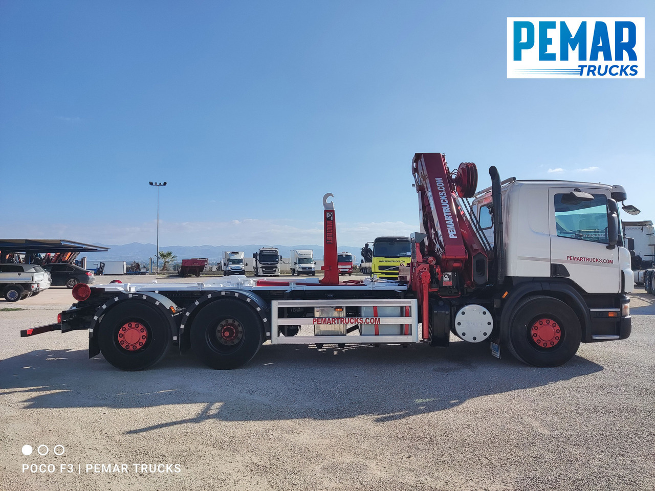 SCANIA P 420 GRUA GANCHO MULTILIFT 6X2 - Auto s hydraulickou rukou: obrázok 5 SCANIA P 420 GRUA GANCHO MULTILIFT 6X2 - Auto s hydraulickou rukou: obrázok 5