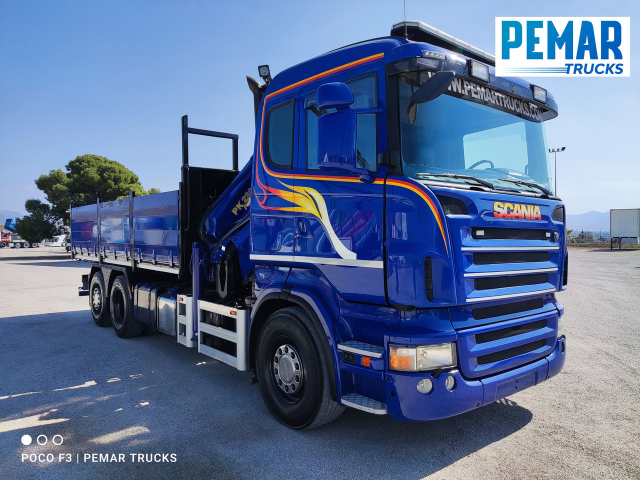 SCANIA R 420 6X2 GRUA PALFINGER PK 23002 BASCULANTE - Sklápač, Auto s hydraulickou rukou: obrázok 4 SCANIA R 420 6X2 GRUA PALFINGER PK 23002 BASCULANTE - Sklápač, Auto s hydraulickou rukou: obrázok 4