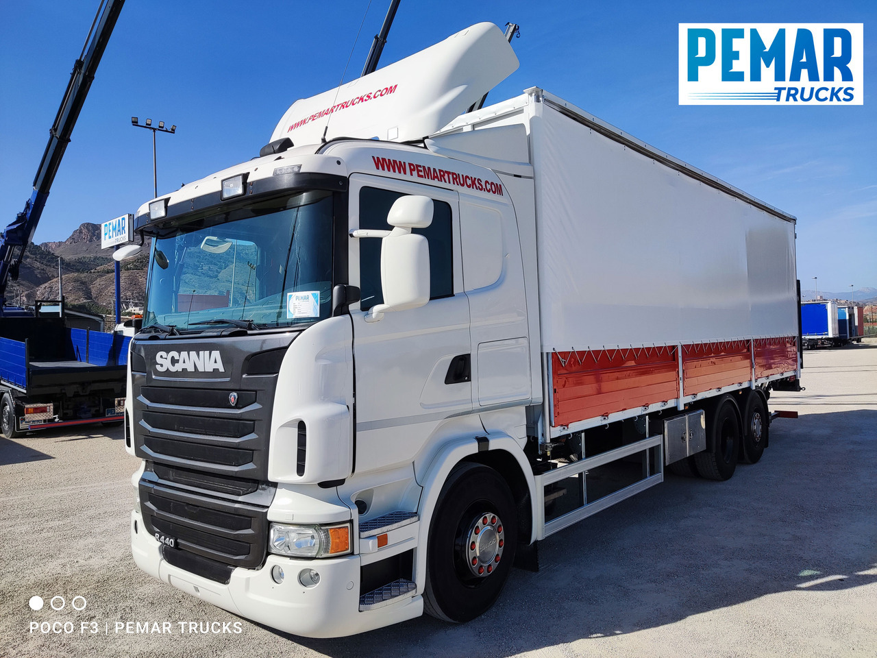 SCANIA R 440 6X2 SEMITAUTLINER - Plachtové nákladné vozidlo: obrázok 2 SCANIA R 440 6X2 SEMITAUTLINER - Plachtové nákladné vozidlo: obrázok 2