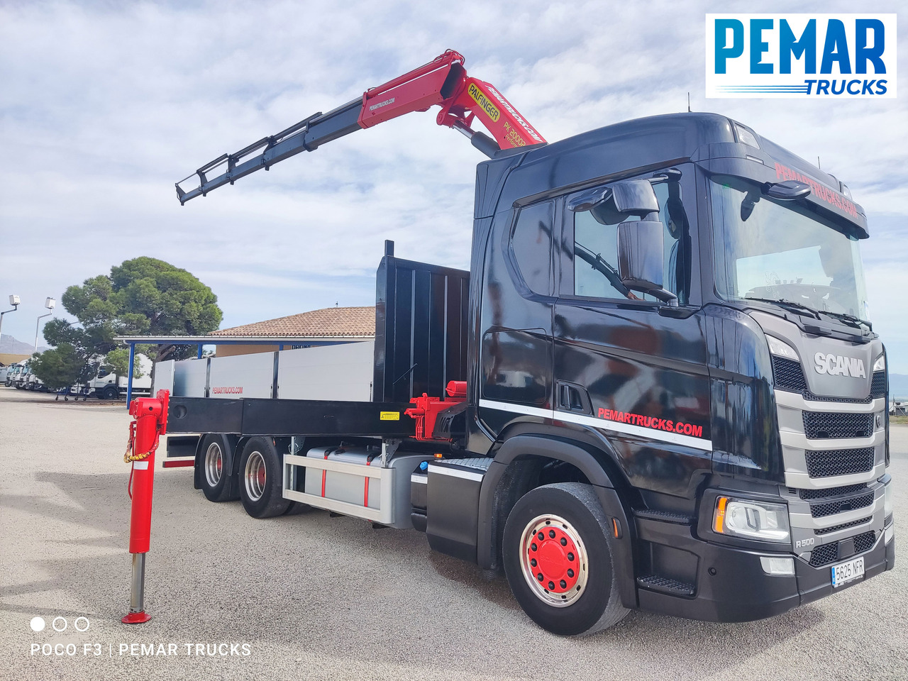 SCANIA R 500 6X2 GRUA CAJA FIJA - Auto s hydraulickou rukou: obrázok 3 SCANIA R 500 6X2 GRUA CAJA FIJA - Auto s hydraulickou rukou: obrázok 3