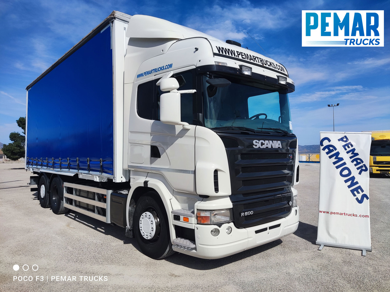 SCANIA R 500 6X2 TAUTLINER CAJA INTERCAMBIABLE - Kontejnérový podvozek/ Výměnná nástavba: obrázok 3 SCANIA R 500 6X2 TAUTLINER CAJA INTERCAMBIABLE - Kontejnérový podvozek/ Výměnná nástavba: obrázok 3