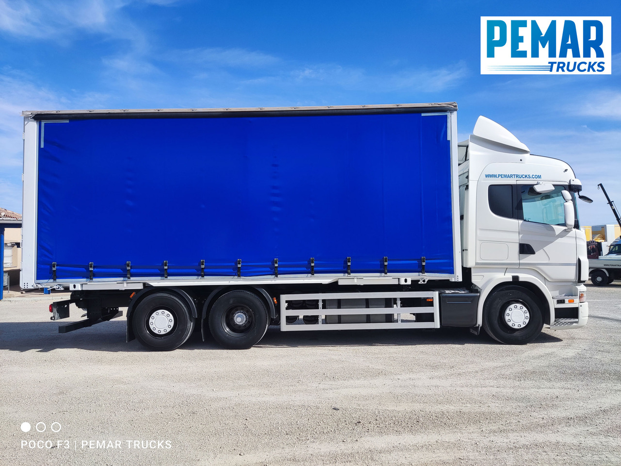 SCANIA R 500 6X2 TAUTLINER CAJA INTERCAMBIABLE - Kontejnérový podvozek/ Výměnná nástavba: obrázok 4 SCANIA R 500 6X2 TAUTLINER CAJA INTERCAMBIABLE - Kontejnérový podvozek/ Výměnná nástavba: obrázok 4
