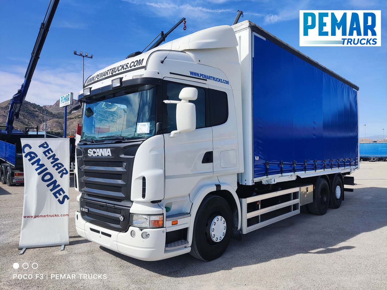 SCANIA R 500 6X2 TAUTLINER CAJA INTERCAMBIABLE - Kontejnérový podvozek/ Výměnná nástavba: obrázok 1 SCANIA R 500 6X2 TAUTLINER CAJA INTERCAMBIABLE - Kontejnérový podvozek/ Výměnná nástavba: obrázok 1