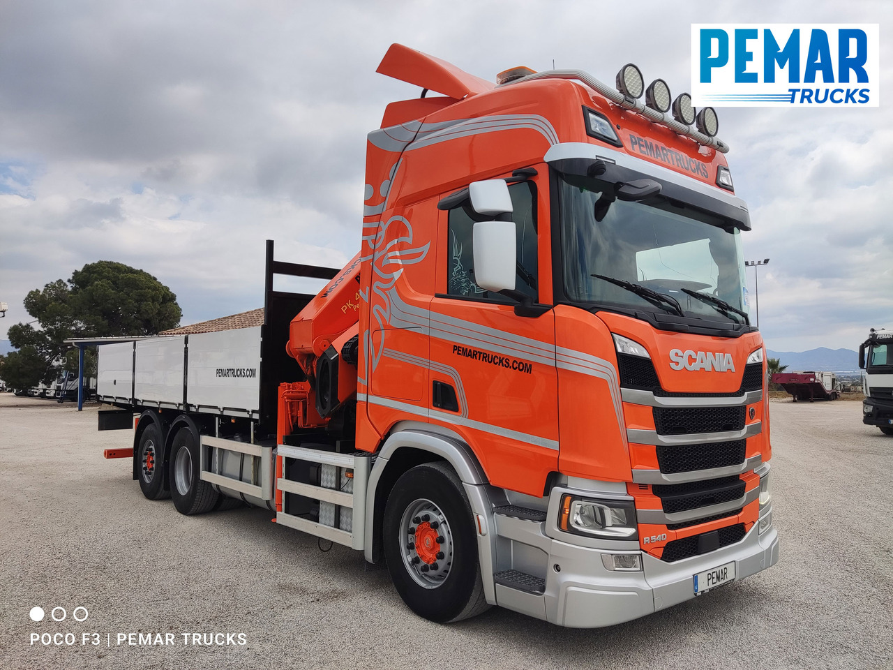 SCANIA R 540 6X2 GRUA CAJA FIJA - Valníkový/ Plošinový nákladný automobil, Auto s hydraulickou rukou: obrázok 4 SCANIA R 540 6X2 GRUA CAJA FIJA - Valníkový/ Plošinový nákladný automobil, Auto s hydraulickou rukou: obrázok 4