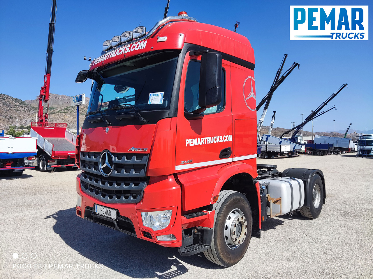 MERCEDES-BENZ AROCS 2145 TRACTORA EQUIPO HIDRAULICO - Ťahač: obrázok 1 MERCEDES-BENZ AROCS 2145 TRACTORA EQUIPO HIDRAULICO - Ťahač: obrázok 1