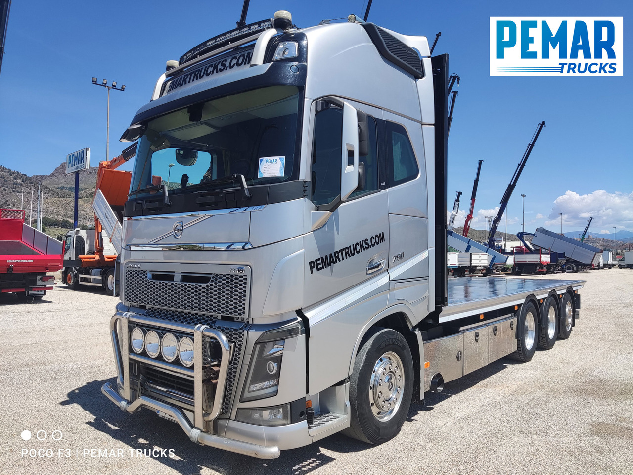 VOLVO FH16 750 8X4 PLATAFORMA CAJA ABIERTA - Valníkový/ Plošinový nákladný automobil: obrázok 1 VOLVO FH16 750 8X4 PLATAFORMA CAJA ABIERTA - Valníkový/ Plošinový nákladný automobil: obrázok 1