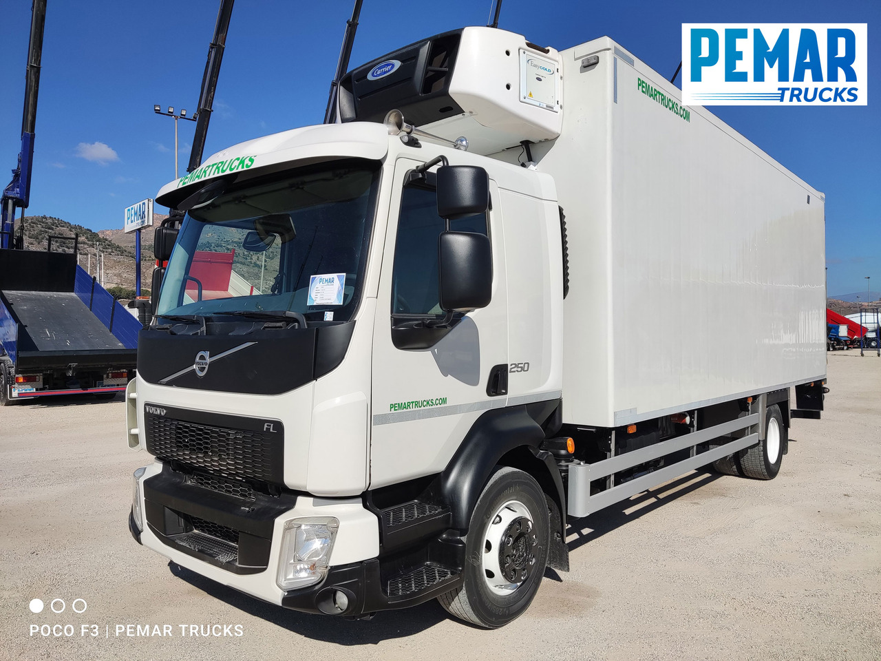 VOLVO FL 250 FRIGORIFICO 12T EURO 6 - Chladirenské nákladné vozidlo: obrázok 1 VOLVO FL 250 FRIGORIFICO 12T EURO 6 - Chladirenské nákladné vozidlo: obrázok 1