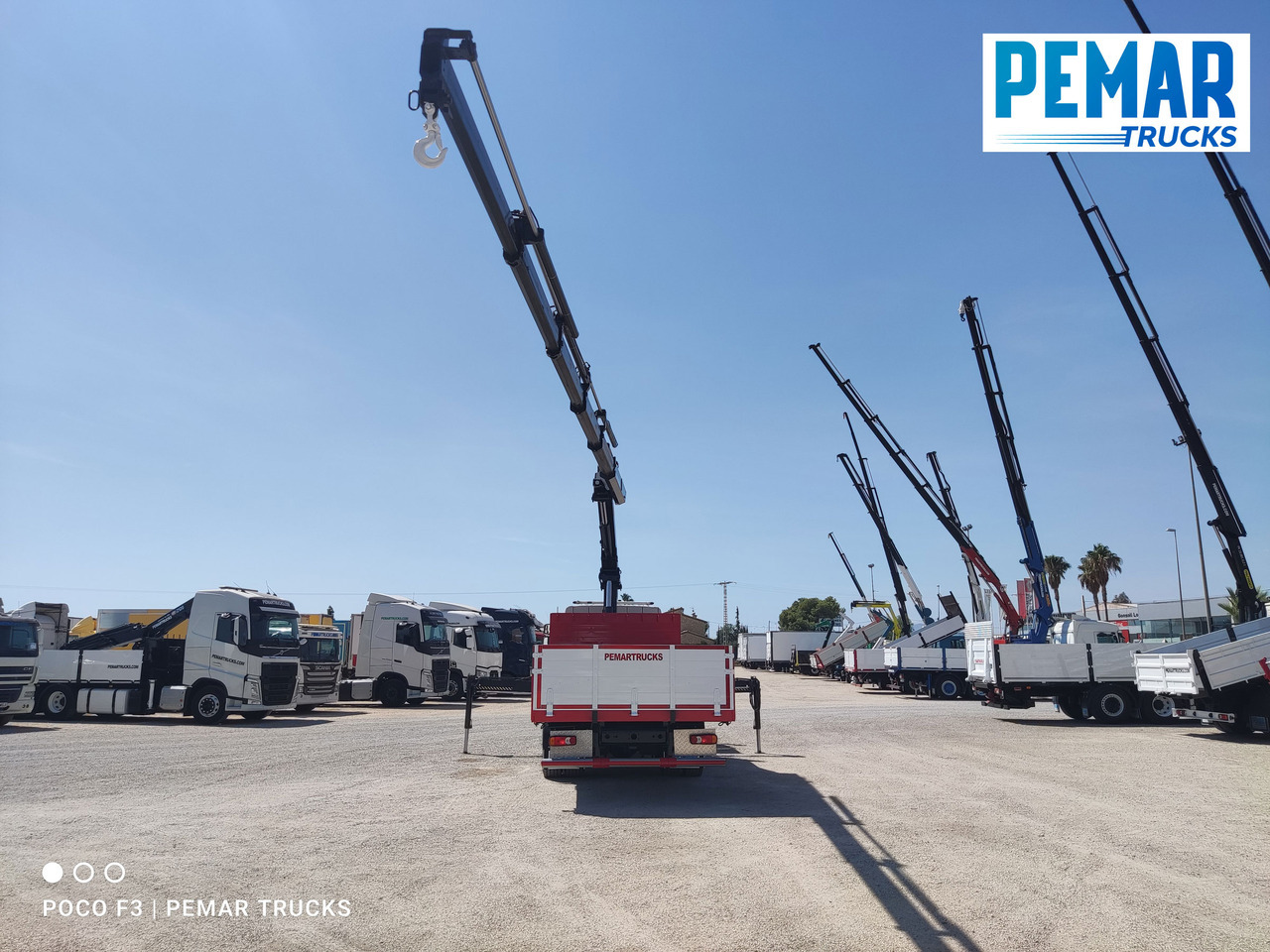 Auto s hydraulickou rukou VOLVO FL 280 GRUA CAJA FIJA EURO 6: obrázok 6