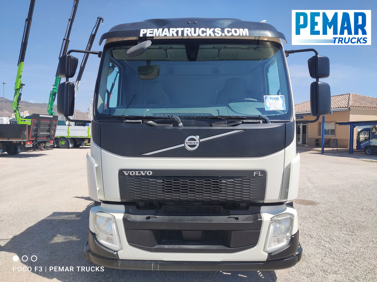 Auto s hydraulickou rukou VOLVO FL 280 GRUA CAJA FIJA EURO 6: obrázok 16