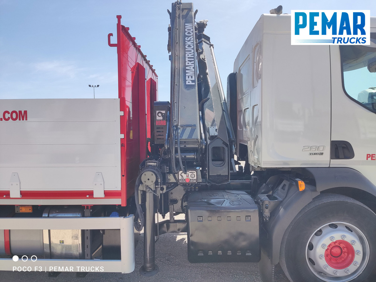 Auto s hydraulickou rukou VOLVO FL 280 GRUA CAJA FIJA EURO 6: obrázok 36