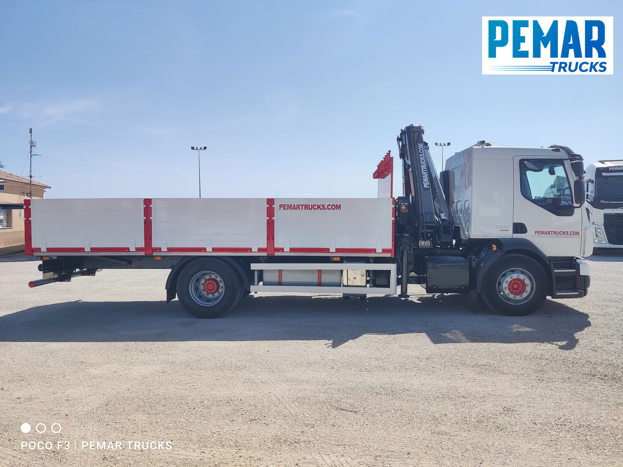 Auto s hydraulickou rukou VOLVO FL 280 GRUA CAJA FIJA EURO 6: obrázok 18