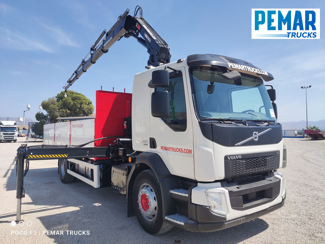 VOLVO FL 280 GRUA CAJA FIJA EURO 6 - Auto s hydraulickou rukou: obrázok 4 VOLVO FL 280 GRUA CAJA FIJA EURO 6 - Auto s hydraulickou rukou: obrázok 4