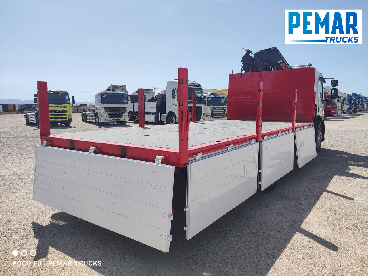 Auto s hydraulickou rukou VOLVO FL 280 GRUA CAJA FIJA EURO 6: obrázok 32