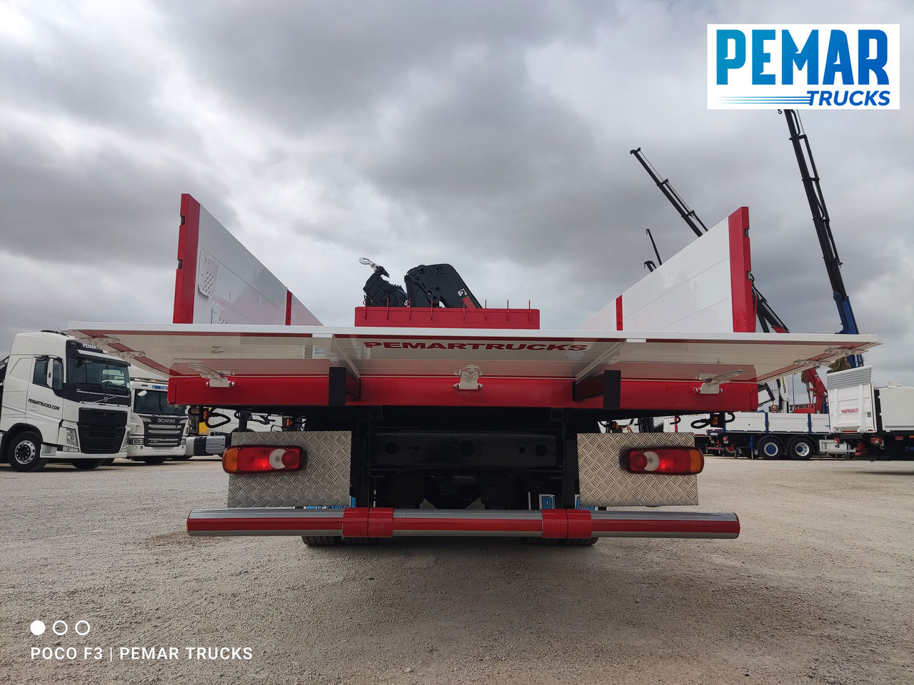 Auto s hydraulickou rukou VOLVO FL 280 GRUA CAJA FIJA EURO 6: obrázok 13