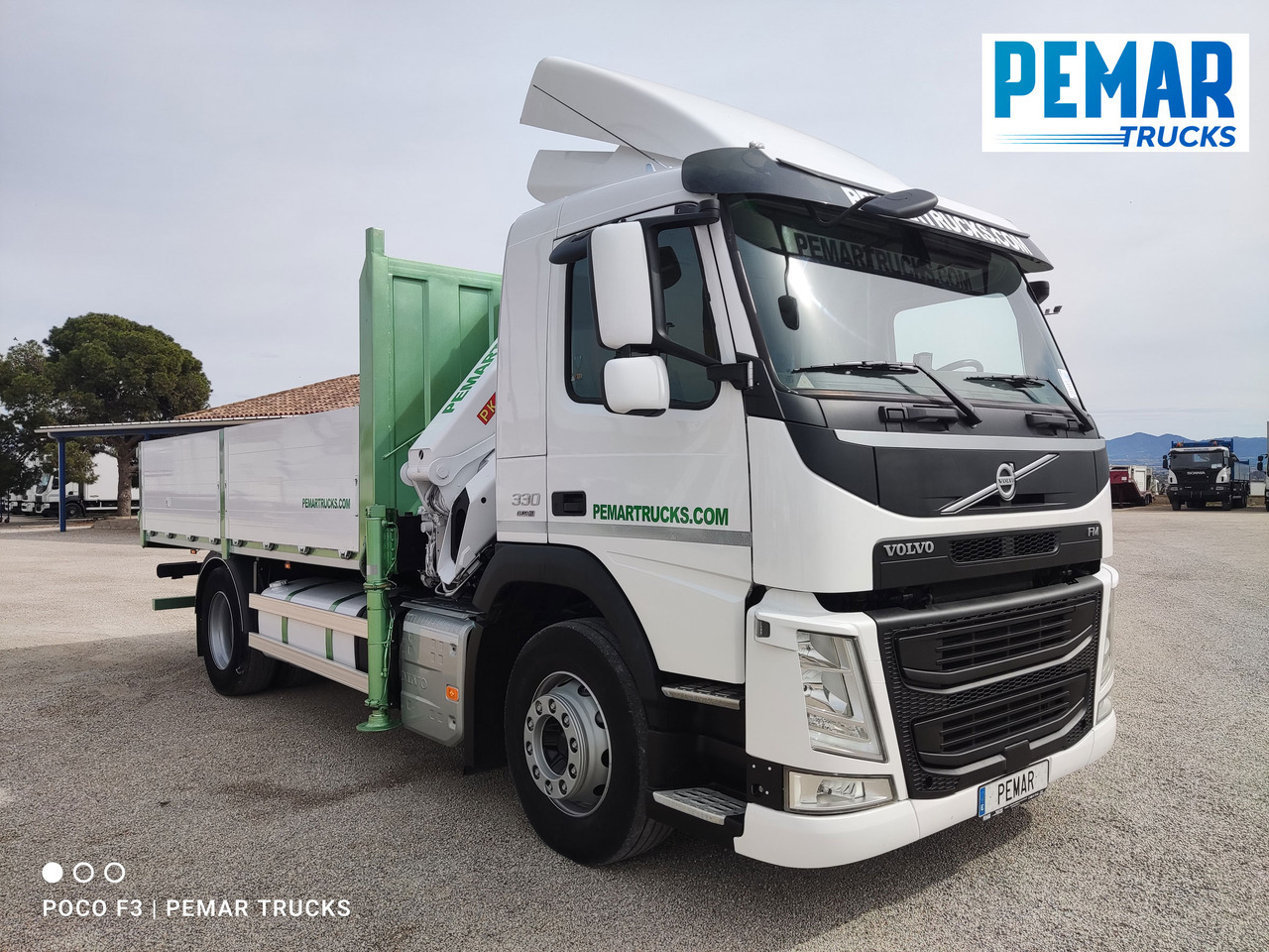 VOLVO FM 330 4X2 GRUA CAJA FIJA - Valníkový/ Plošinový nákladný automobil, Auto s hydraulickou rukou: obrázok 4 VOLVO FM 330 4X2 GRUA CAJA FIJA - Valníkový/ Plošinový nákladný automobil, Auto s hydraulickou rukou: obrázok 4