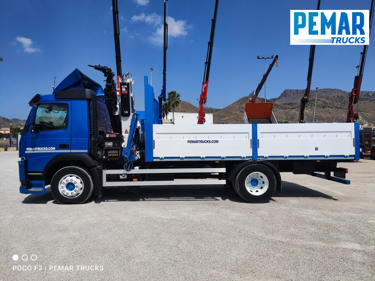 Auto s hydraulickou rukou VOLVO FM 330 GRUA CAJA FIJA: obrázok 17