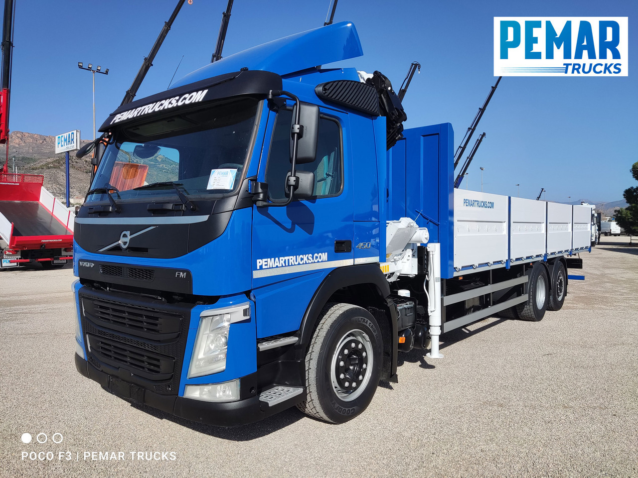 VOLVO FM 450 6X2 GRUA CAJA FIJA EURO 6 - Valníkový/ Plošinový nákladný automobil, Auto s hydraulickou rukou: obrázok 2 VOLVO FM 450 6X2 GRUA CAJA FIJA EURO 6 - Valníkový/ Plošinový nákladný automobil, Auto s hydraulickou rukou: obrázok 2