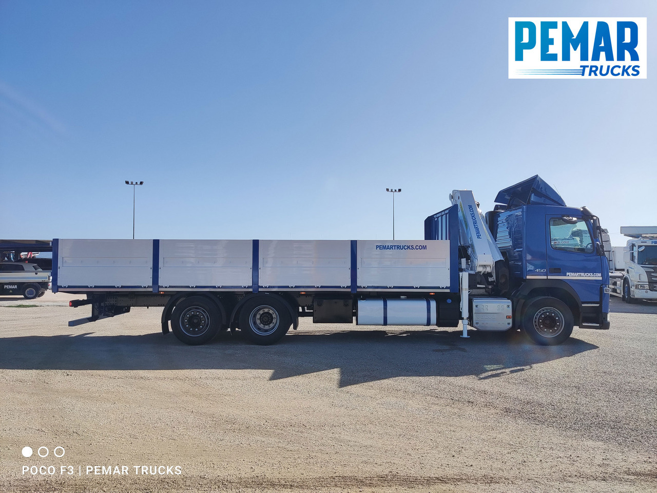 VOLVO FM 450 6X2 GRUA CAJA FIJA EURO 6 - Valníkový/ Plošinový nákladný automobil, Auto s hydraulickou rukou: obrázok 5 VOLVO FM 450 6X2 GRUA CAJA FIJA EURO 6 - Valníkový/ Plošinový nákladný automobil, Auto s hydraulickou rukou: obrázok 5