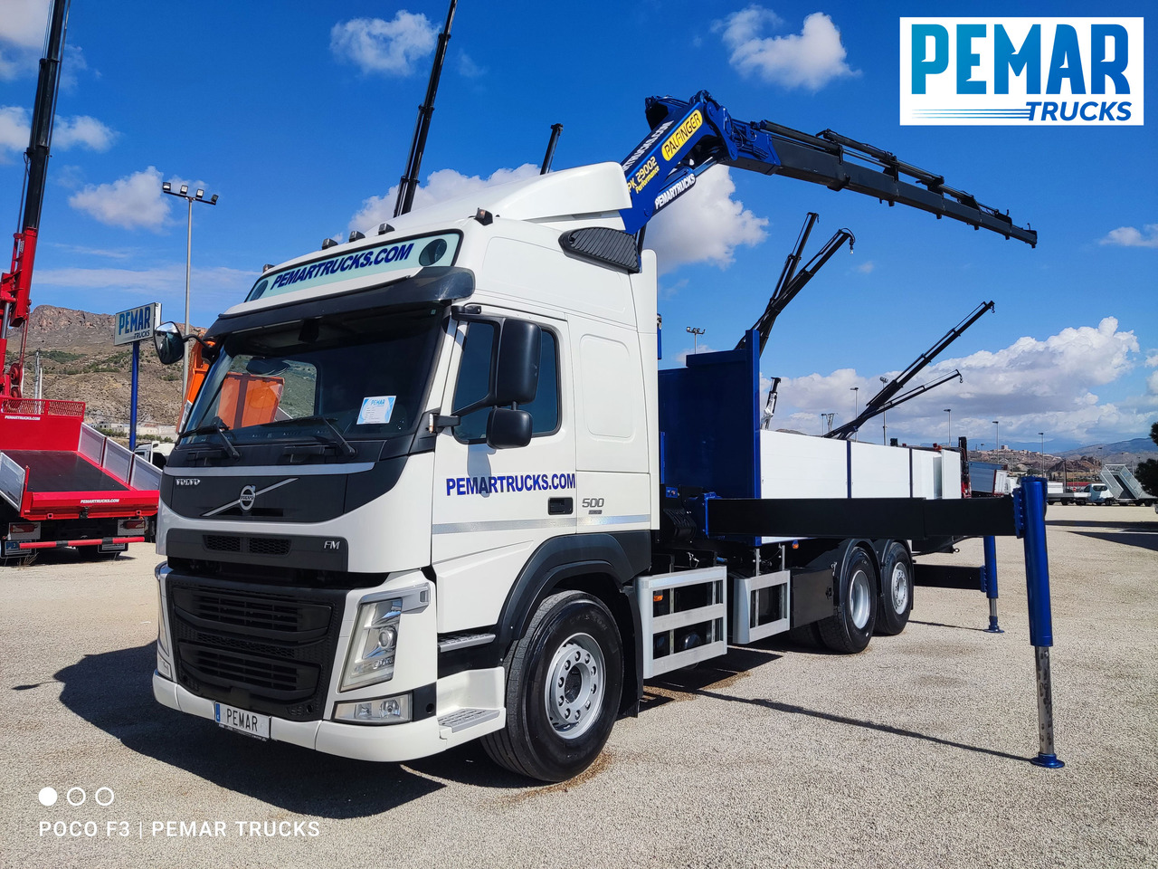VOLVO FM 500 6X2 GRUA CAJA FIJA - Auto s hydraulickou rukou: obrázok 1 VOLVO FM 500 6X2 GRUA CAJA FIJA - Auto s hydraulickou rukou: obrázok 1