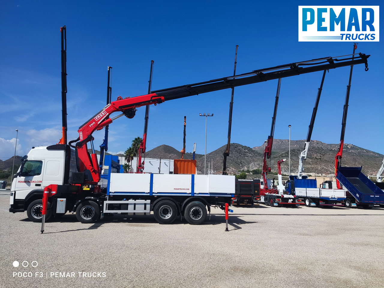 VOLVO FM 500 8X2 GRUA CAJA FIJA 32T - Auto s hydraulickou rukou: obrázok 4 VOLVO FM 500 8X2 GRUA CAJA FIJA 32T - Auto s hydraulickou rukou: obrázok 4
