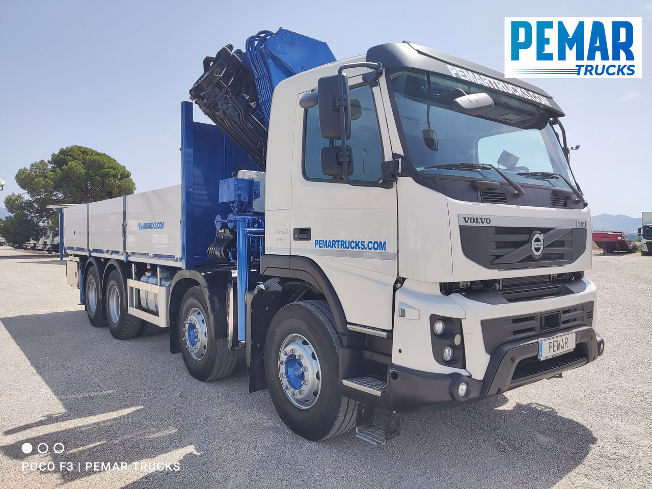 VOLVO FMX 460 8X4 GRUA CAJA FIJA ABIERTA - Valníkový/ Plošinový nákladný automobil: obrázok 4 VOLVO FMX 460 8X4 GRUA CAJA FIJA ABIERTA - Valníkový/ Plošinový nákladný automobil: obrázok 4