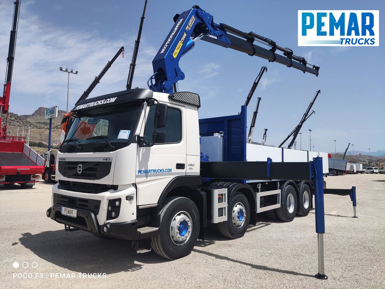 VOLVO FMX 460 8X4 GRUA CAJA FIJA ABIERTA - Valníkový/ Plošinový nákladný automobil: obrázok 1 VOLVO FMX 460 8X4 GRUA CAJA FIJA ABIERTA - Valníkový/ Plošinový nákladný automobil: obrázok 1