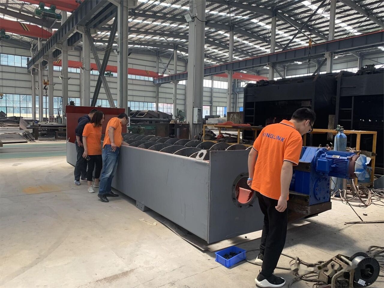 Kinglink 44" Screw Sand Washing Machine 2LSX1115 - Třídič: obrázok 4 Kinglink 44" Screw Sand Washing Machine 2LSX1115 - Třídič: obrázok 4