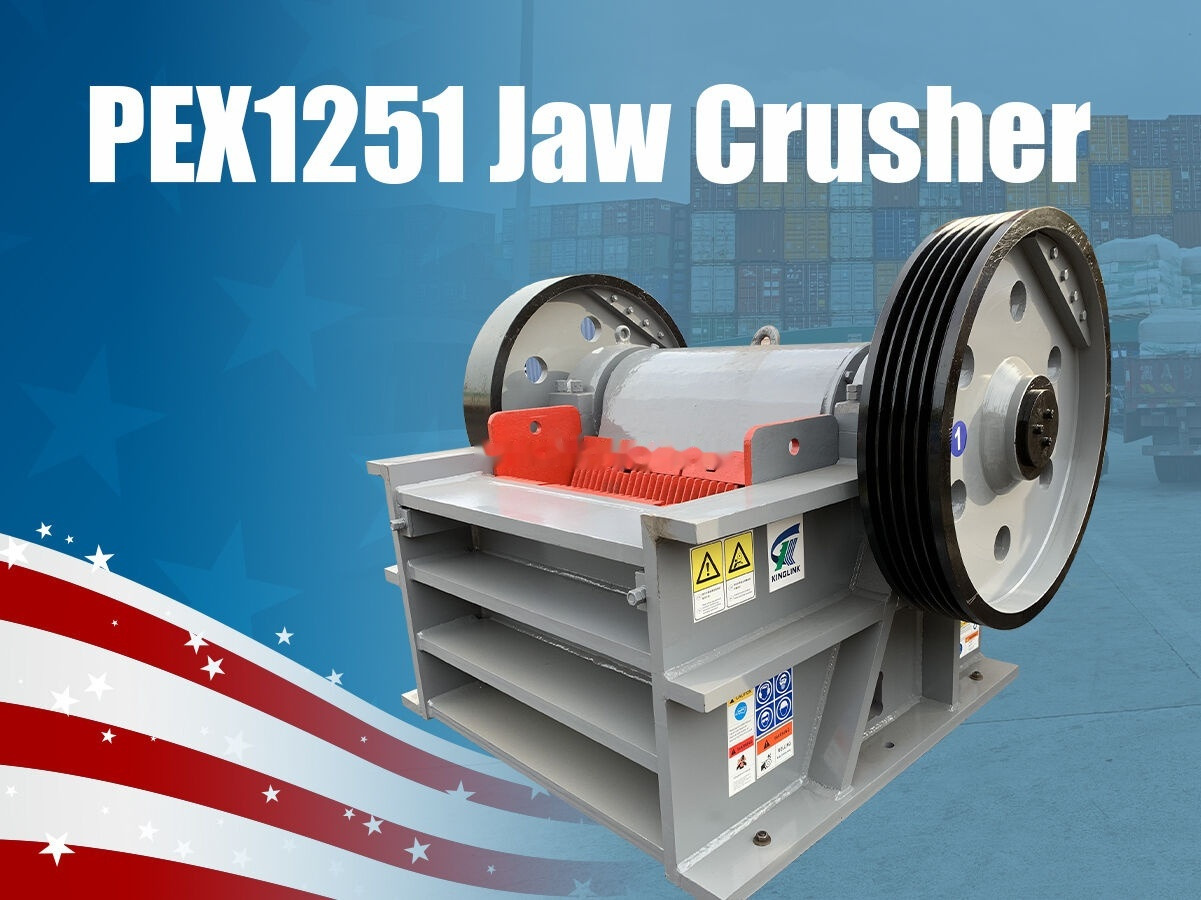 Kinglink Hard Stone Secondary Jaw Crusher PEX1251 - Čeľusťový drvič: obrázok 1 Kinglink Hard Stone Secondary Jaw Crusher PEX1251 - Čeľusťový drvič: obrázok 1