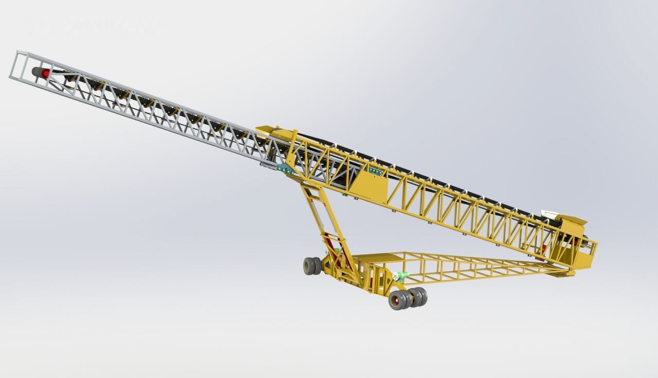 Kinglink Mobile Port Ship Loader | Telescopic Radial Stacker - Pásový dopravník: obrázok 3 Kinglink Mobile Port Ship Loader | Telescopic Radial Stacker - Pásový dopravník: obrázok 3